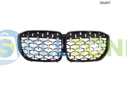 Νεφρά ρύθμισης Diamond chrome BMW X5 G05 2018-2023 - DBa897